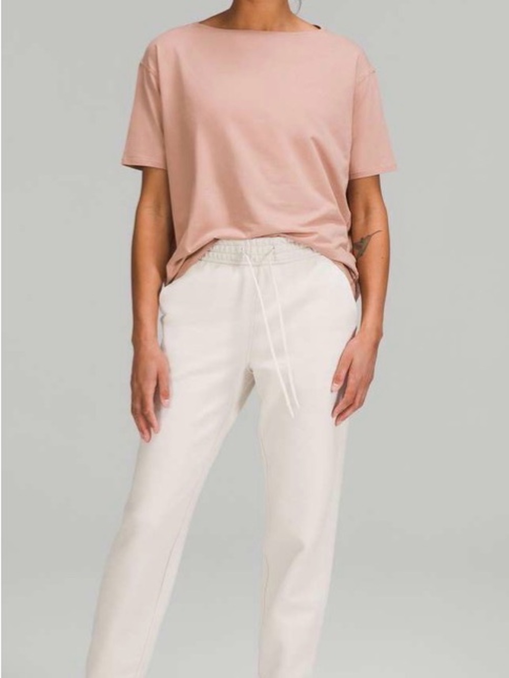 Women's Lululemon pink clay colored top